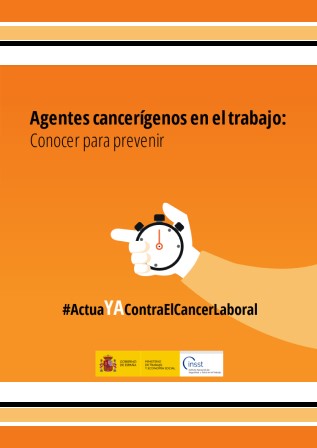 Folleto: Agentes cancerígenos en el trabajo: Conocer para prevenir - Año 2022