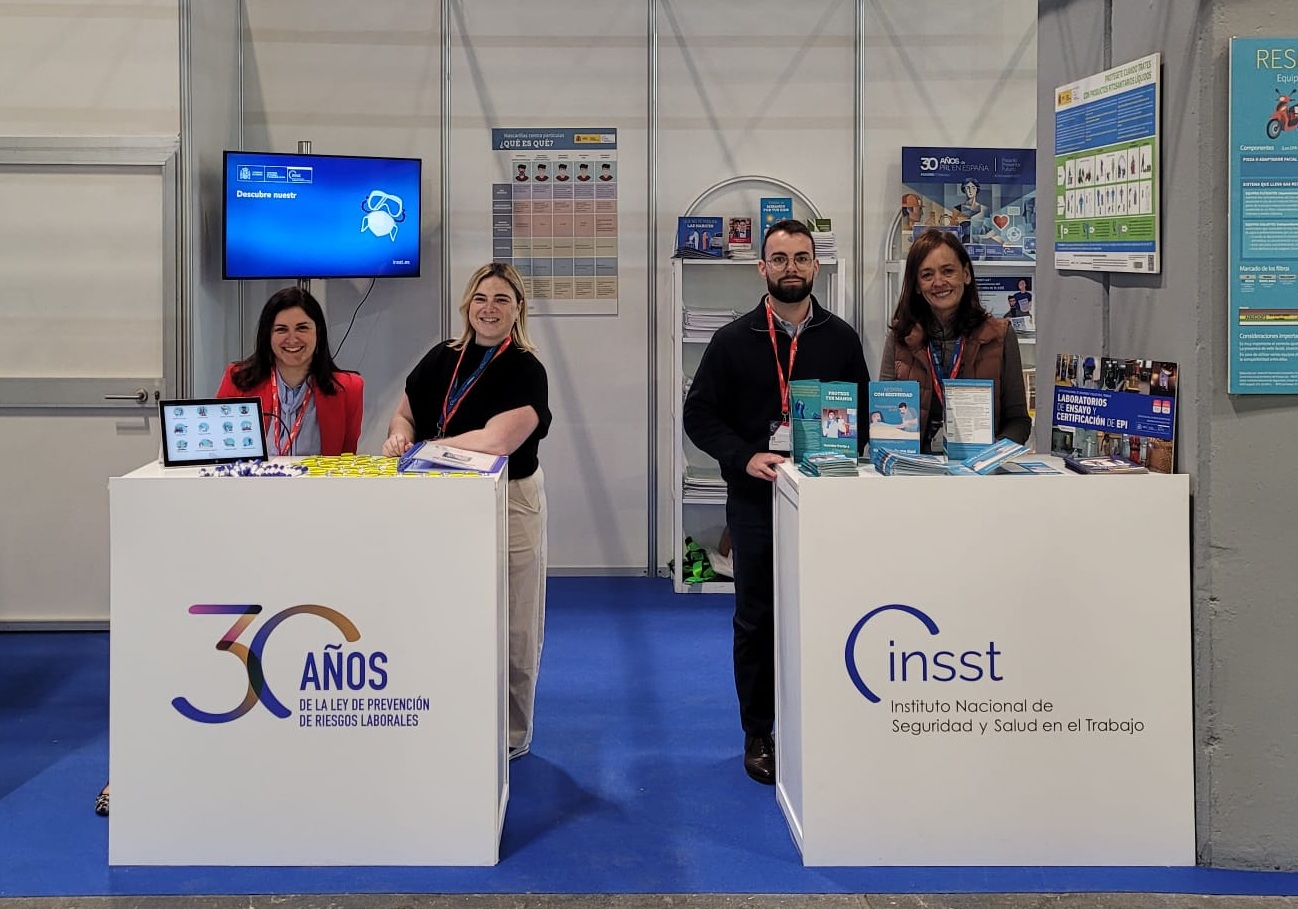 El INSST participa en la 25.º edición de SICUR