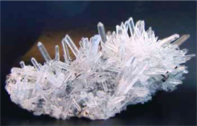 mineral de cuarzo