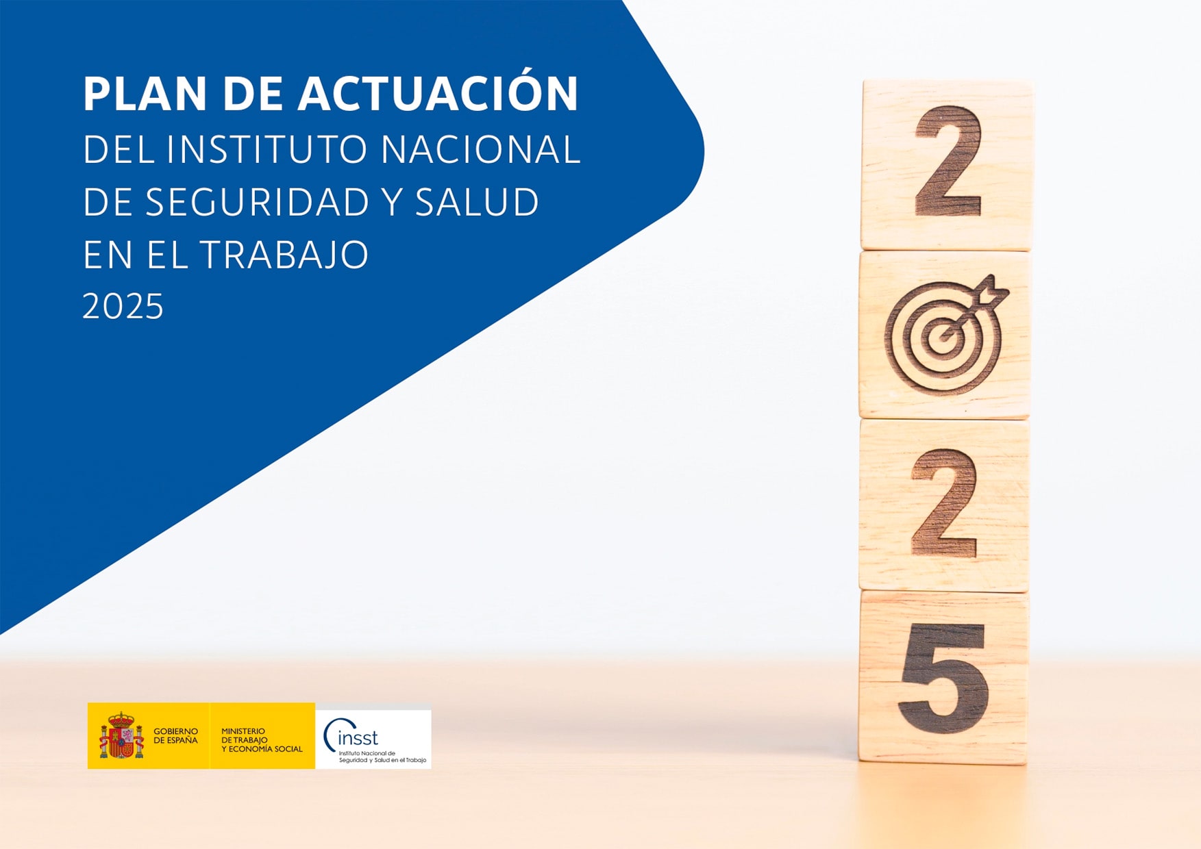 Portada del Plan de Actuación del INSST 2025