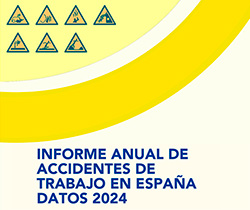 Imagen de la Píldora informativa sobre el Informe de accidentes laborales de trafico. Datos 2024