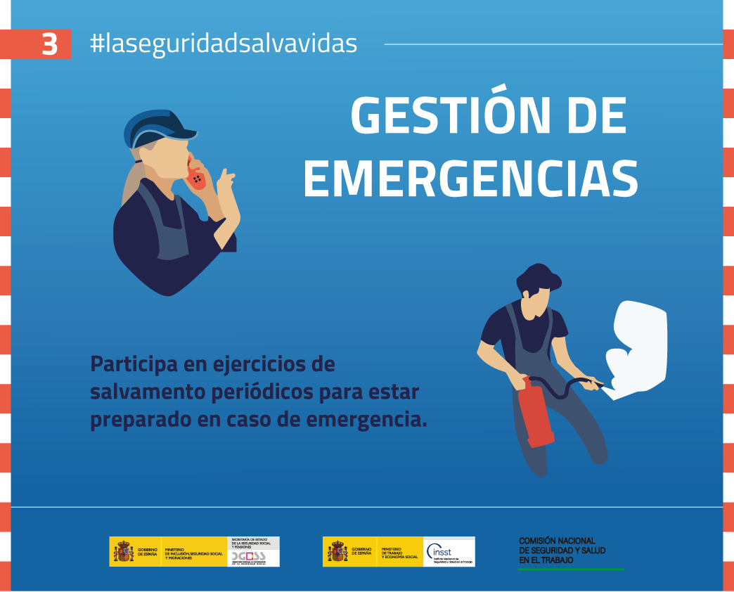 Tarjeta gestión de emergencias