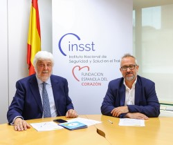 Carlos Arranz y Andrés Íñiguez actofirma