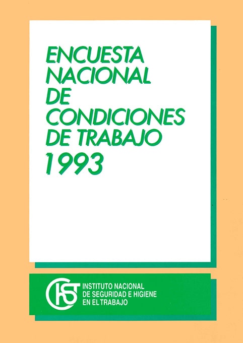 Encuesta Nacional de Condiciones de Trabajo 1993
