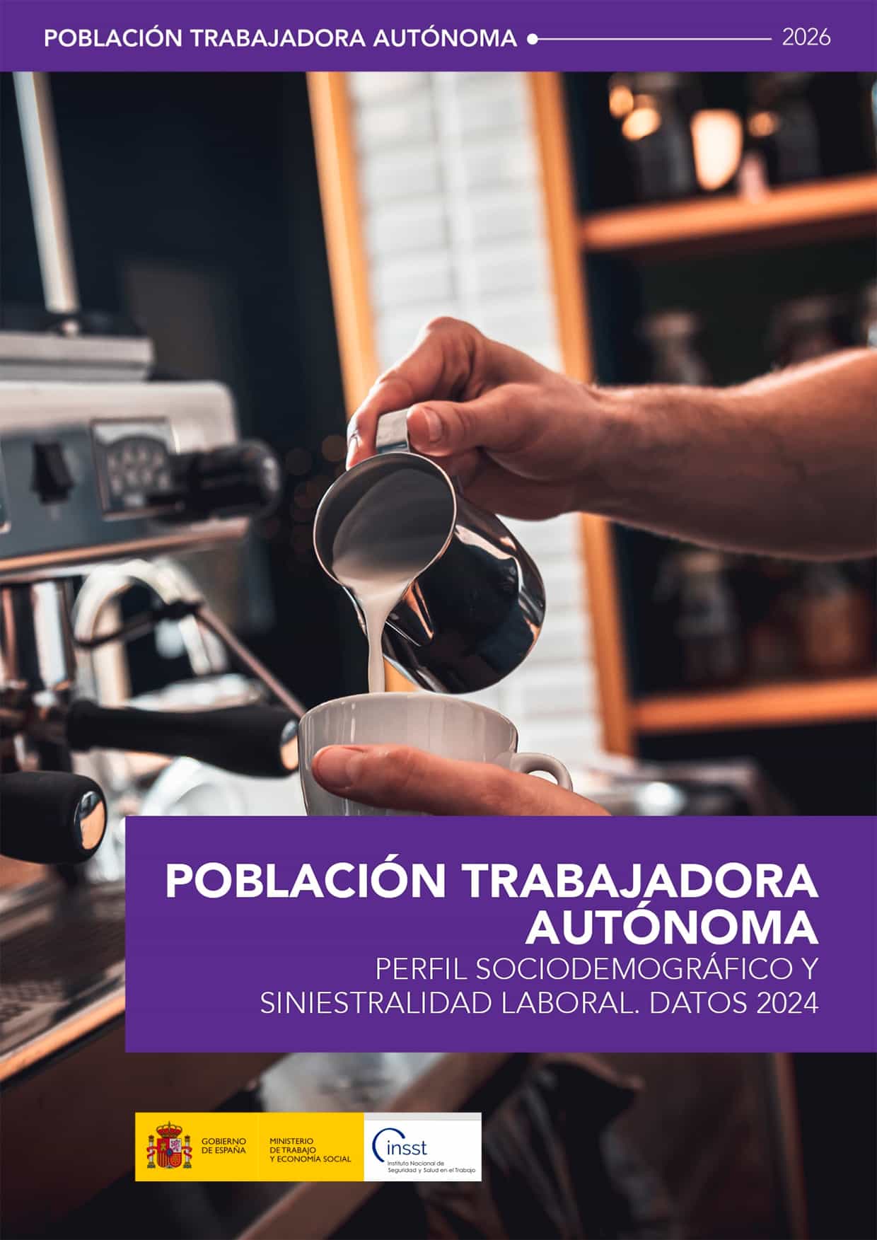 Población trabajadora autónoma: perfil sociodemográfico y siniestralidad laboral. Datos 2024