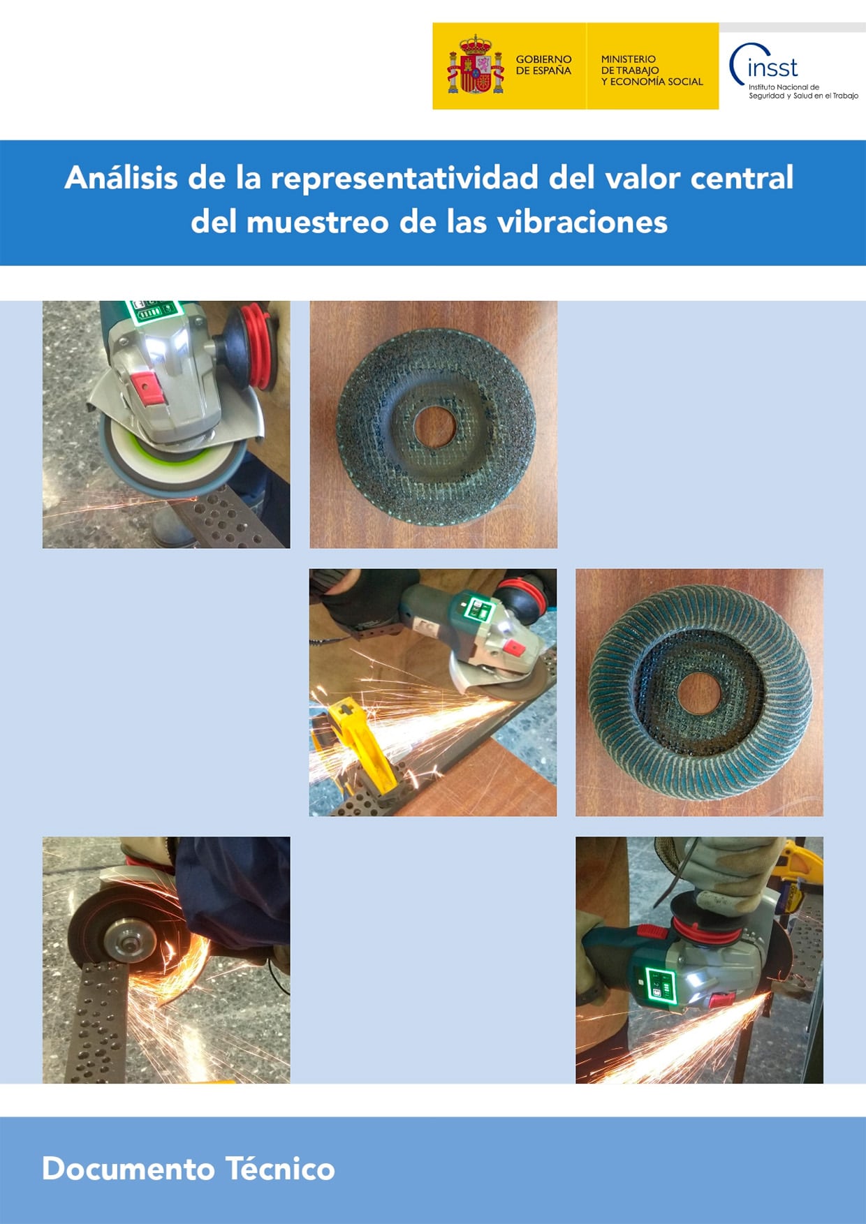 Análisis de la representatividad del valor central del muestreo de las vibraciones - Año 2025