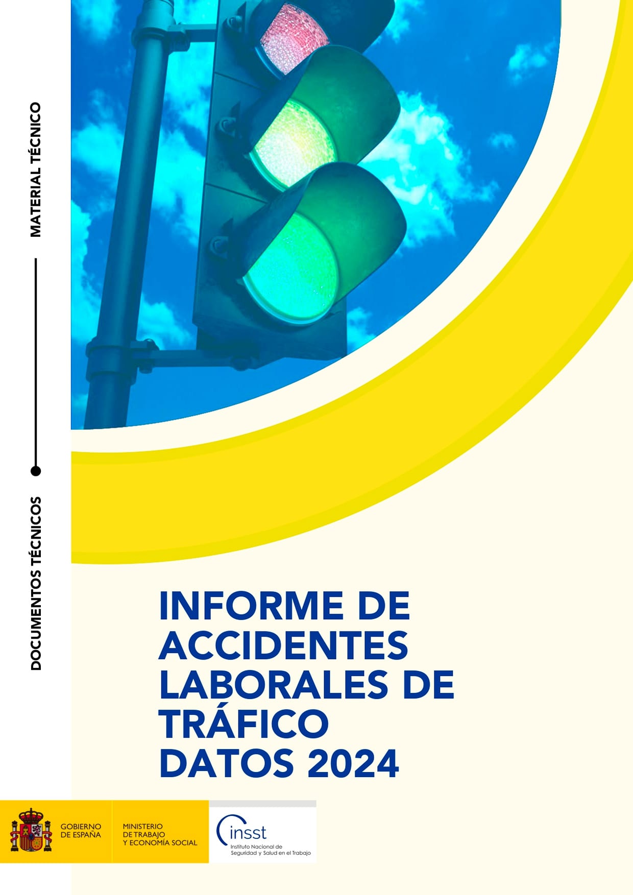 Informe de accidentes laborales de tráfico. Datos 2024