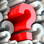 Imagen de interrogaciones de colores