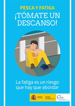 Folleto: Pesca y fatiga. ¡Tómate un descanso! La fatiga es un riesgo que hay que abordar - Año 2020