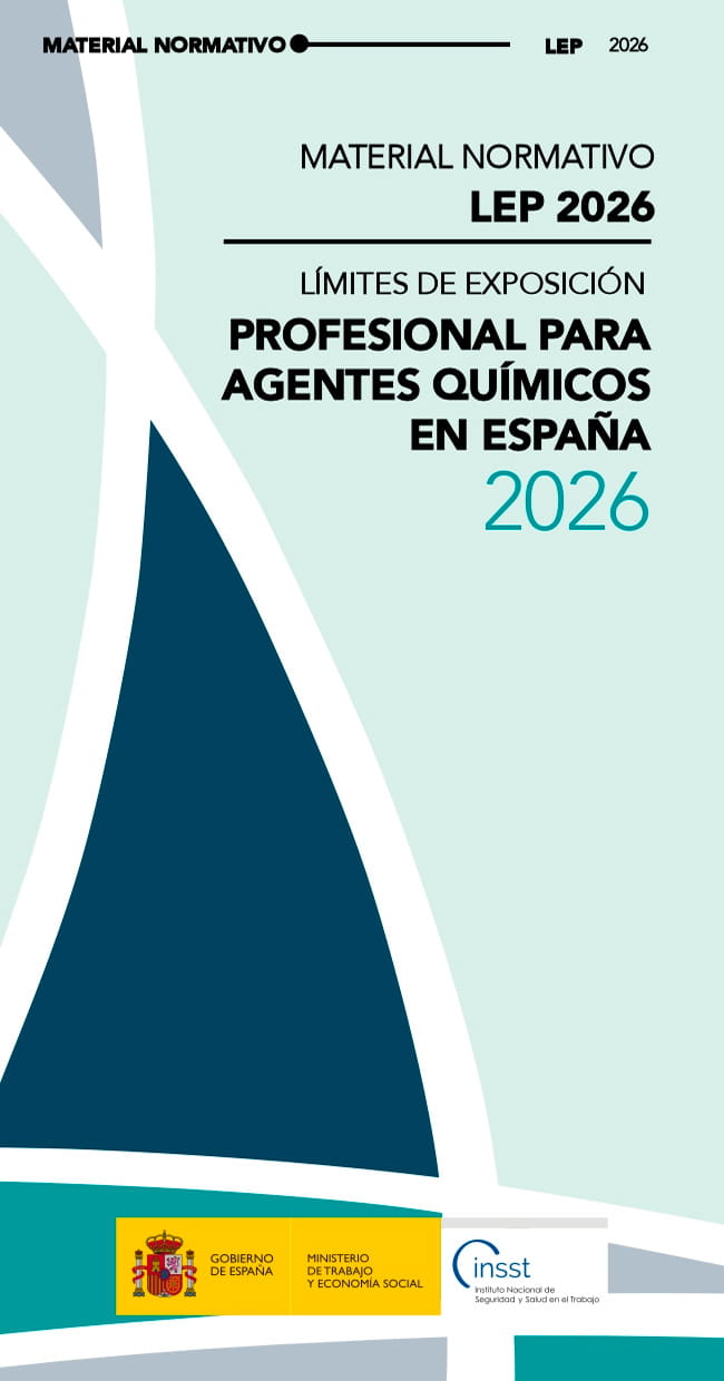 Límites de exposición profesional para agentes químicos 2026