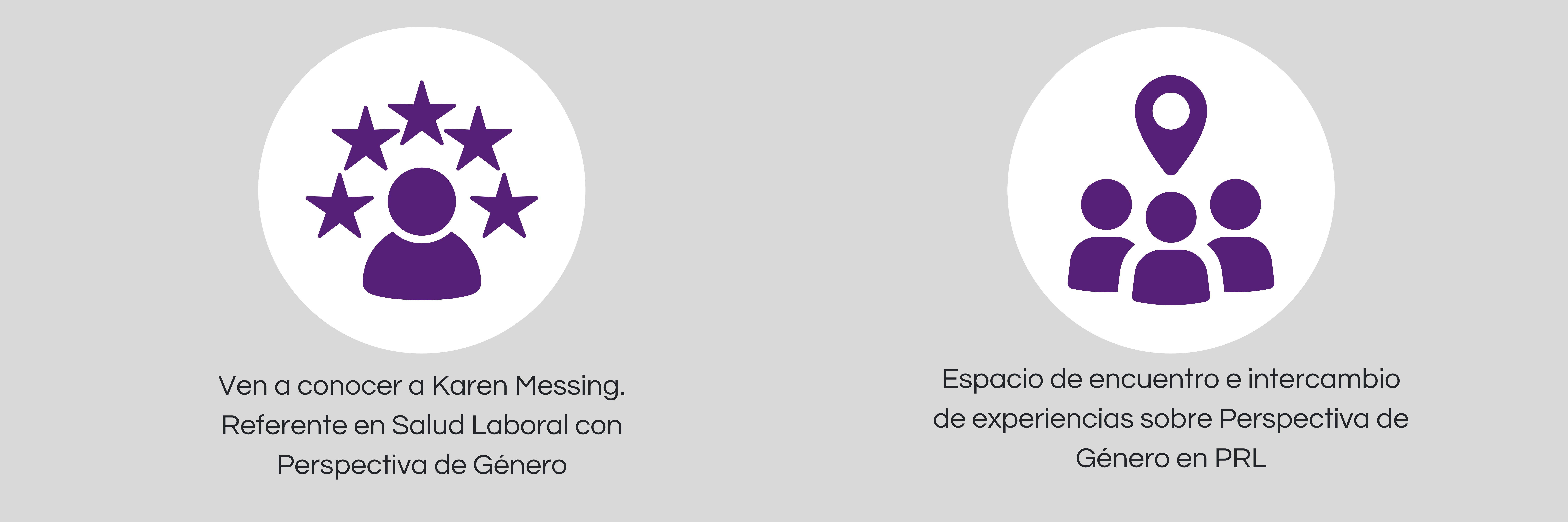 Imagen con tips de la Jornada de Perspectiva de Género en PRL
