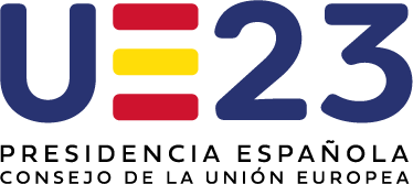 Logo de la Presidencia Española del Consejo de la Unión Europea 2023.